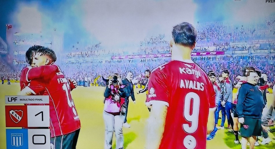 Independiente 1 - Racing 0: Ávalos fue el héroe de la tarde negra de Maravilla