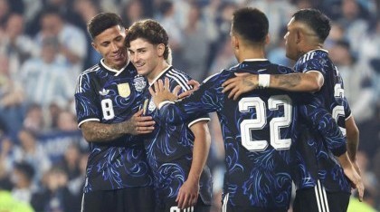 La selección argentina aplastó 7-0 a Burkina Faso
