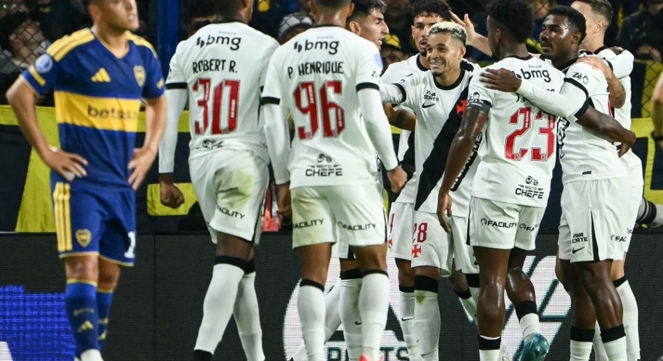 Boca perdió por 1-0 con Vasco Da Gama y deberá darlo vuelta en Brasil
